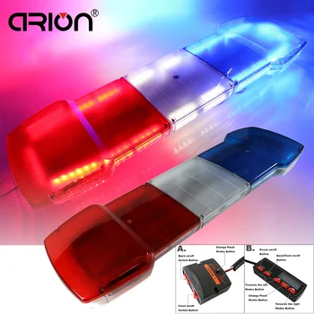 

84LED Strobe Light Emergency Recovery Beacon Wrecker Flashing LightBar Warning Blue LightBar