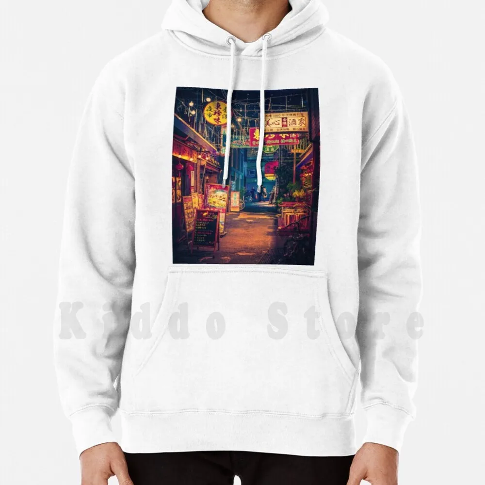 

Shine Bright , Tonight-Japan Night Photo hoodie long sleeve Japan Japanese Asia Landmark Asian Travel Sakura