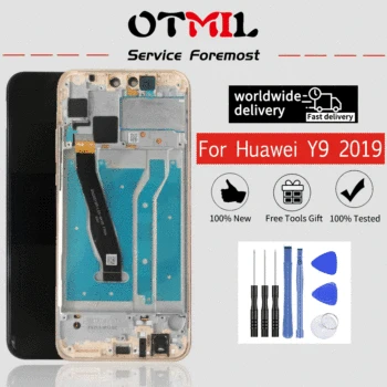 

For Huawei Y9 2019 Enjoy 9 Plus 6.5"LCD Display Touch Screen Frame Digitizer For HUAWEI JKM-LX1 JKM-LX2 JKM-LX3 Assembly LCD