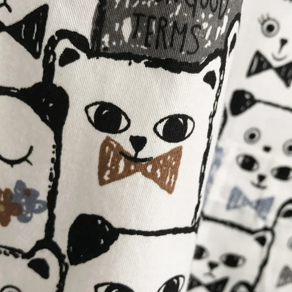 Cotton medical uniforms printed nurse uniforms women's scrub top v neck shirt surgical doctor clothing workwear nurse uniform