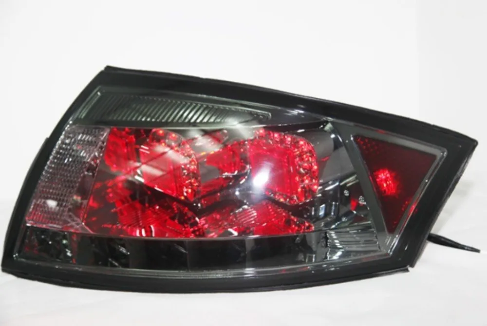 2 шт. для Audi TT светодиодные полосы задние фонари от 1999 до 2006 года черный дым SN