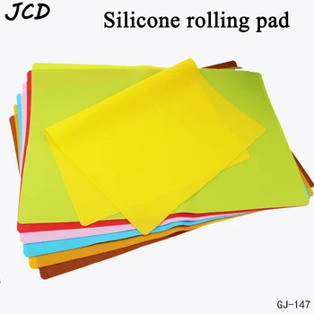 

JCD 1pcs Non-Stick Silicone Mat Rolling Dough Liner Pad Pastry Cake Bakeware Paste Flour Table Sheet Kitchen Tools