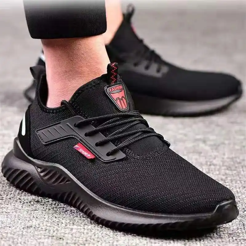 Zapatos de trabajo de seguridad para hombre, botas indestructibles,  transpirables, suaves, antigolpes, antiperforación, ligeras, a la moda|Botas  de seguridad y de trabajo| - AliExpress