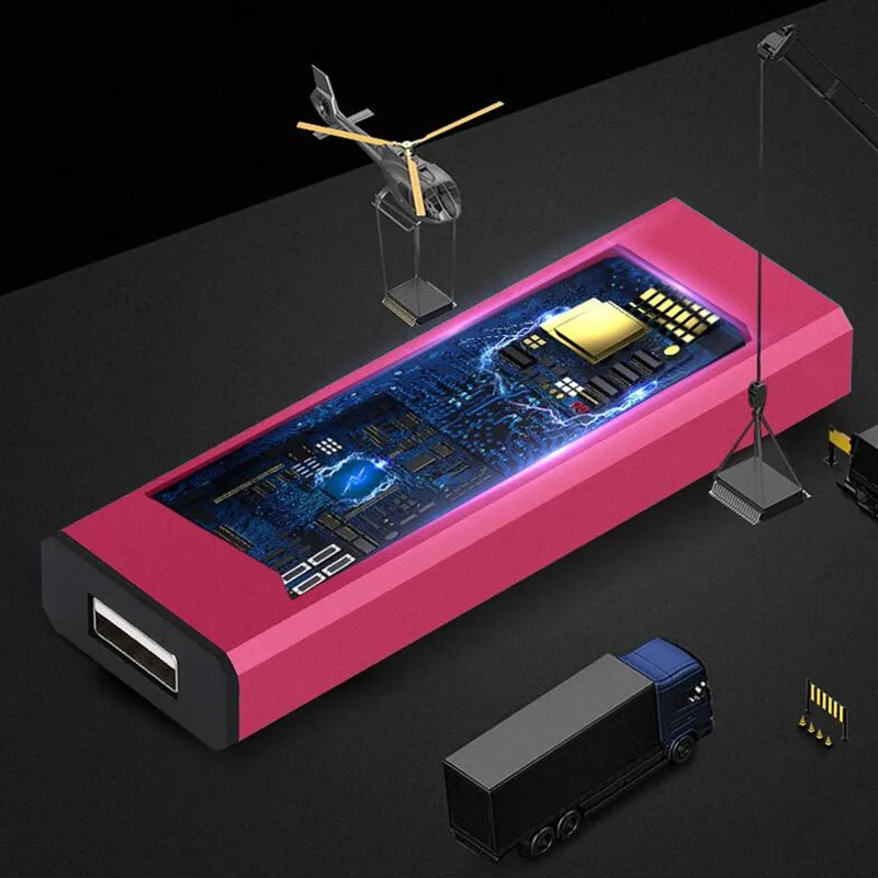 Креативная Зажигалка для сигарета с зарядкой от USB перезаряжаемая Электронная