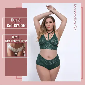 

【Free Shipping】Plus Size Sexy Lingerie Erotic Babydoll Underwear Women's Lace Nightdress Large Size Costumes Sleepwear Dress