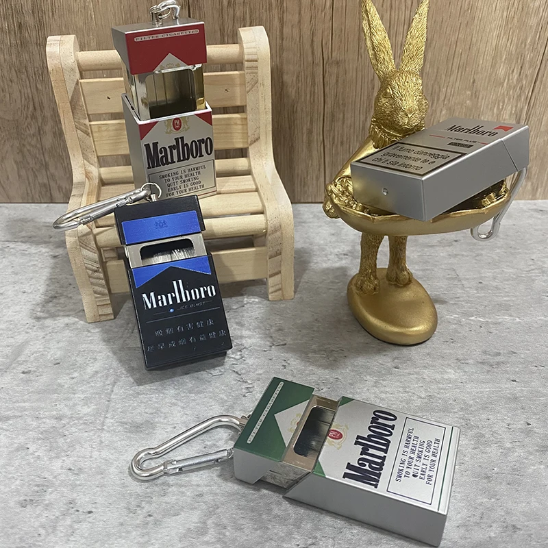 Jurxy 2PCS Cendrier De Poche Portable En Aluminium Cendrier D'extérieur En Métal Avec Porte-clés Cendrier Coupe-vent Avec Couvercle Et Mousqueton Porte-cendres Détachable Pour Fumeurs - Noir Et Argent