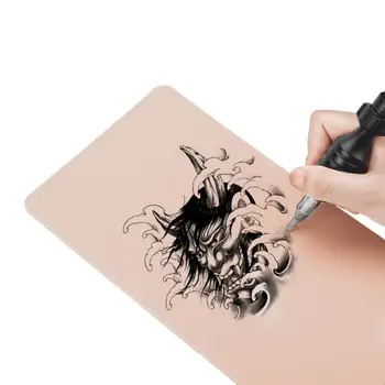 

Silicone Permanent Makeup Tattoo Embroidery Training Practice Leather Suitable For Tattoo Machine Beginner Pink
