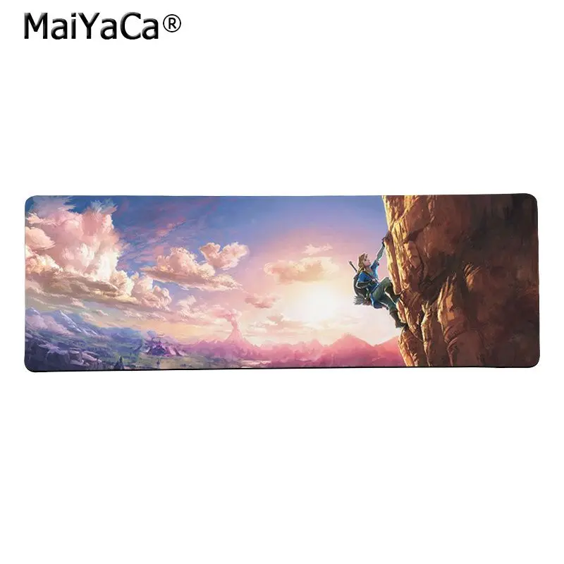 Lock Edge 40X90cm Maiya Высокое качество Легенда о Зельде офисные мыши геймер мягкая мышь прокладка резиновая PC Компьютерная игровая мышь коврик - Цвет: Lock Edge 40X90cm