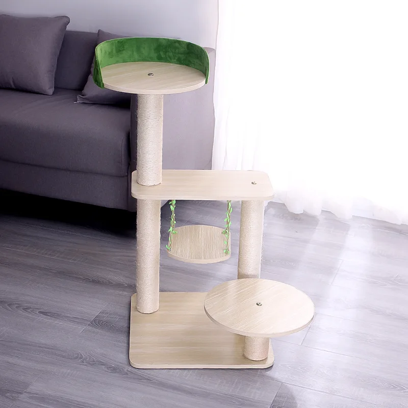 

New Sisal Cat Climbing Frame Cat Litter Small Cat Tree Cat Villa Stable Cat Scratching Post Cat Toy