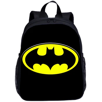 

Mini Backpacks For Kids Boys Girls Cartoon Batman 3D Printing School Bag 13 Inch Bookbag Kindergarten Satchel Mochila Escolar