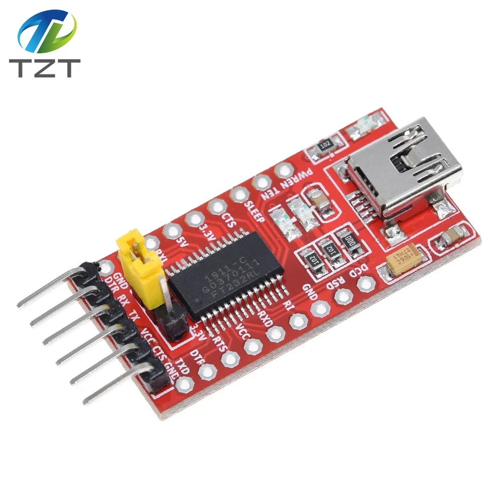Высококачественный последовательный адаптер FT232RL FT232 FTDI USB 3 В 5 в TTL мини порт|usb