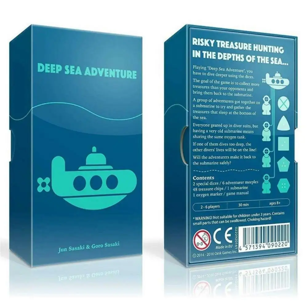 Deep Sea Adventure Board Game Best Gift For Children Funny Game For Family/Party Entertainment Gift Interactive Toys 6