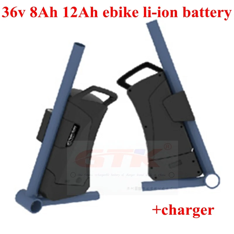 36v 10Ah 12Ah 8Ah electric bike li-ion ebike lithium battery for bbs motor 500w 250w 350w star fish case + 2A charger | Электроника
