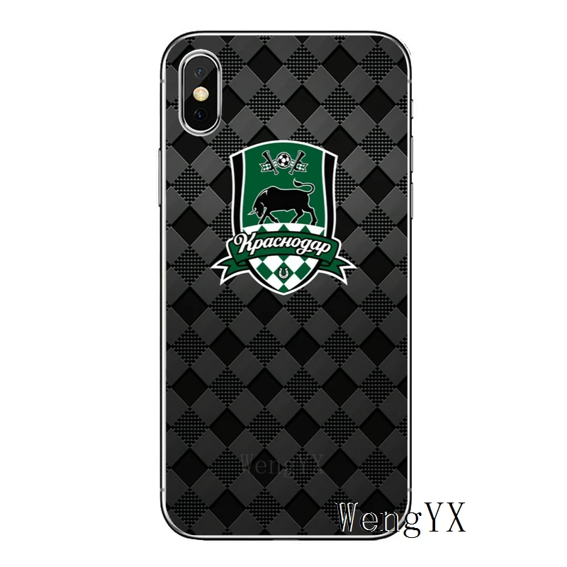 Мягкий чехол для samsung Galaxy A10 A30 A40 A50 A60 A70 huawei P30 lite pro P Smart Y6 FC Krasnodar футбол - Цвет: FC-Krasnodar-A-06