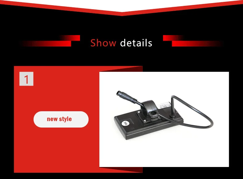 Sale 36V 48V LCD Electric Bike Display for Electric Bike bldc Controller Control Panel for Electric Bicycle e Bike Kit ebike Parts 4