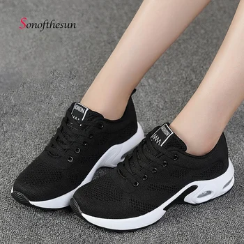 

Autumn and Winter Style Running Shoes For Women Jogging Outdoor Walking Sneakers Woman Sport Shoes Size 35-41