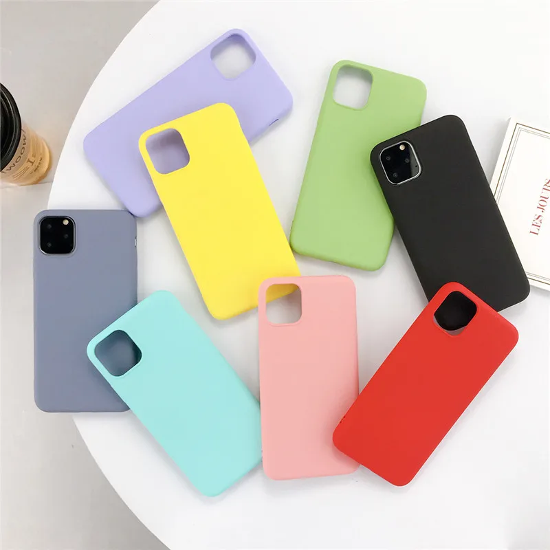 Tkey Многоцветный силиконовый чехол для телефона iphone 11 Pro ProMax XR XS huawei Honor Xiaomi Redmi