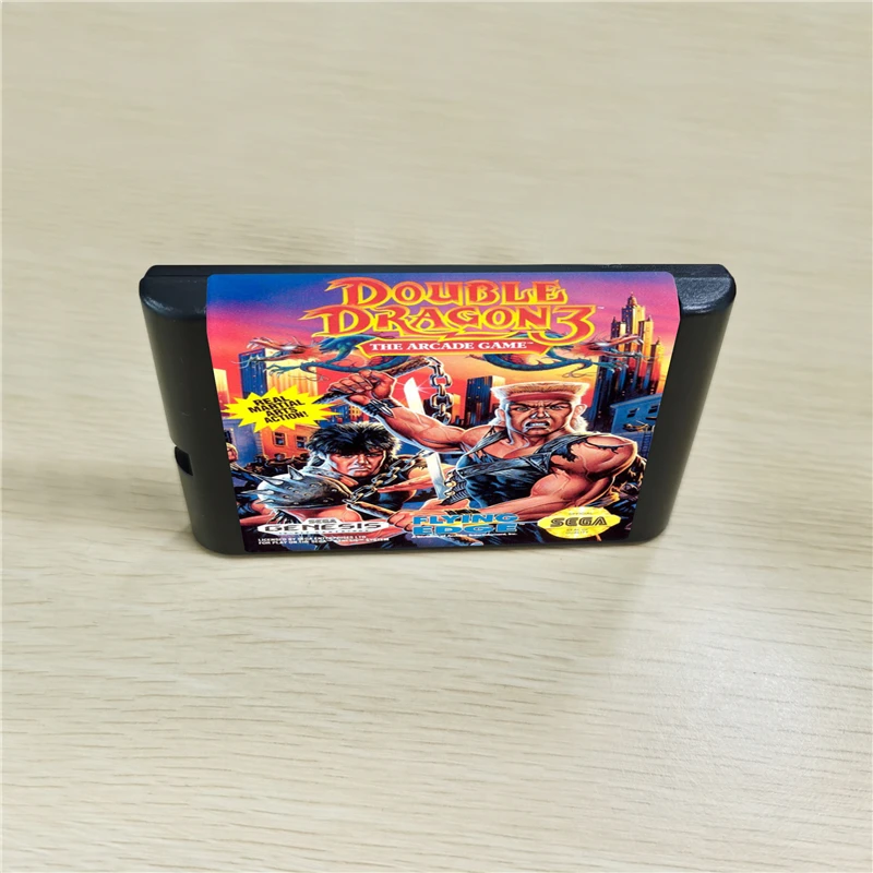 Double Dragon 3 - 16 bit MD Games Cartridge For MegaDrive Genesis console | Электроника