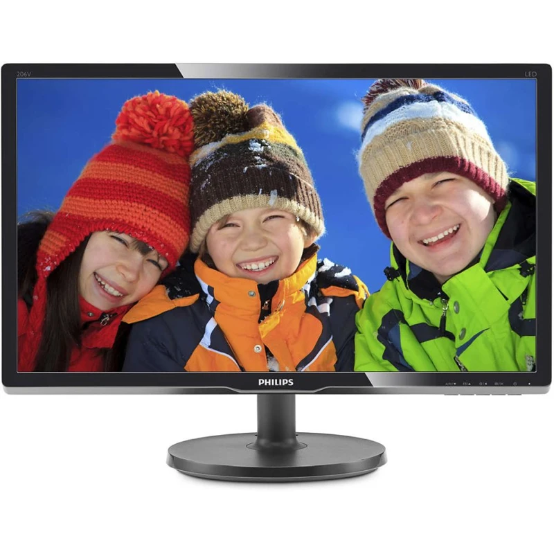 Монитор Philips 19.5" 206V6QSB6(10/62) черный IPS LED 16:10 Mat 250cd