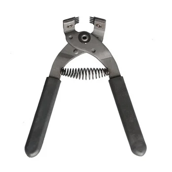 

Leather Stitching Hole Punch Plier Clamp Cutter Hoggard Diamond Cut Punch Leather Punch Tool 4Mm Pitch 4 Prong