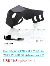 Motorcycle part For BMW R1100GS R1150GS R1200GS R 1200 GS R1250GS G310GS  G 310 GS 25mm Crash Bar Bumper Engine Guard Protection