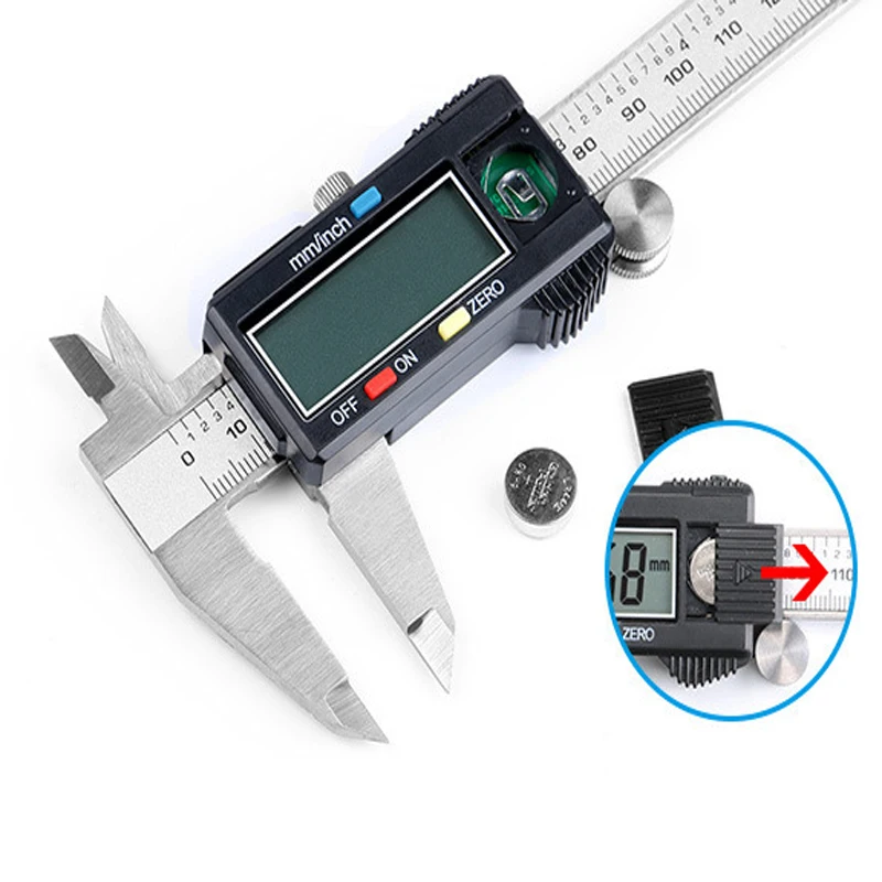 Digital Vernier Caliper micrometer gauge tool 0 150mm Ruler electronic
