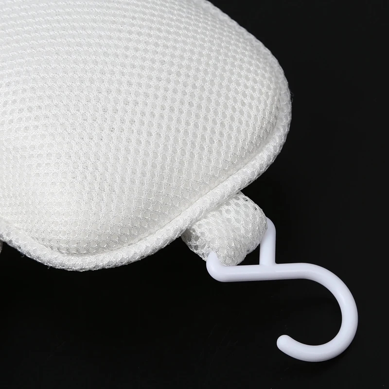 Дышащая 3D сетка подушка для ванны спа с присосками поддержка шеи и спины спа подушка для Дома гидромассажная Ванна аксессуары для ванной комнаты