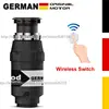 Energy saving 900W motor Technology Fast-and-easy mount kitchen Food Waste Disposers , 3/4 HP Household Garbage Disposer 1