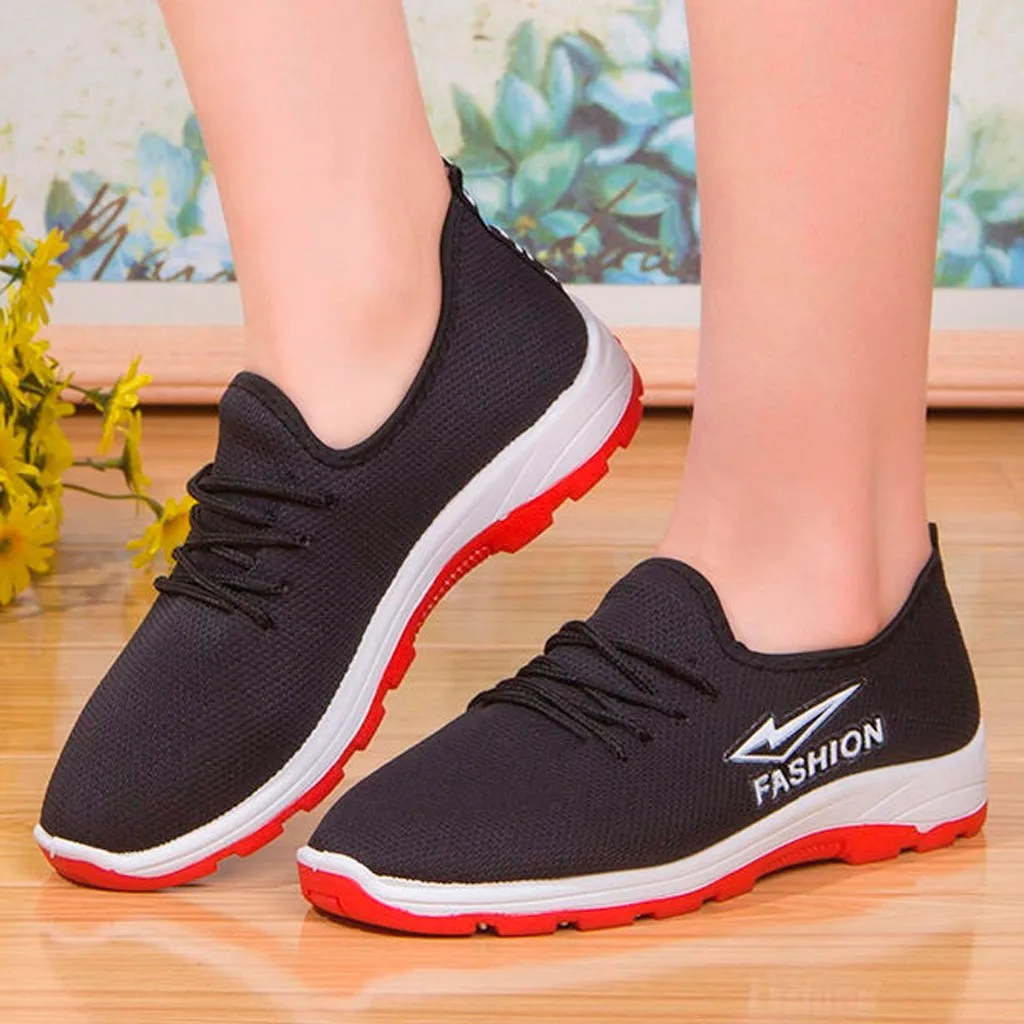 Zapatillas mujer Женские кроссовки Слипоны Дышащая женская обувь Беговые Прогулки