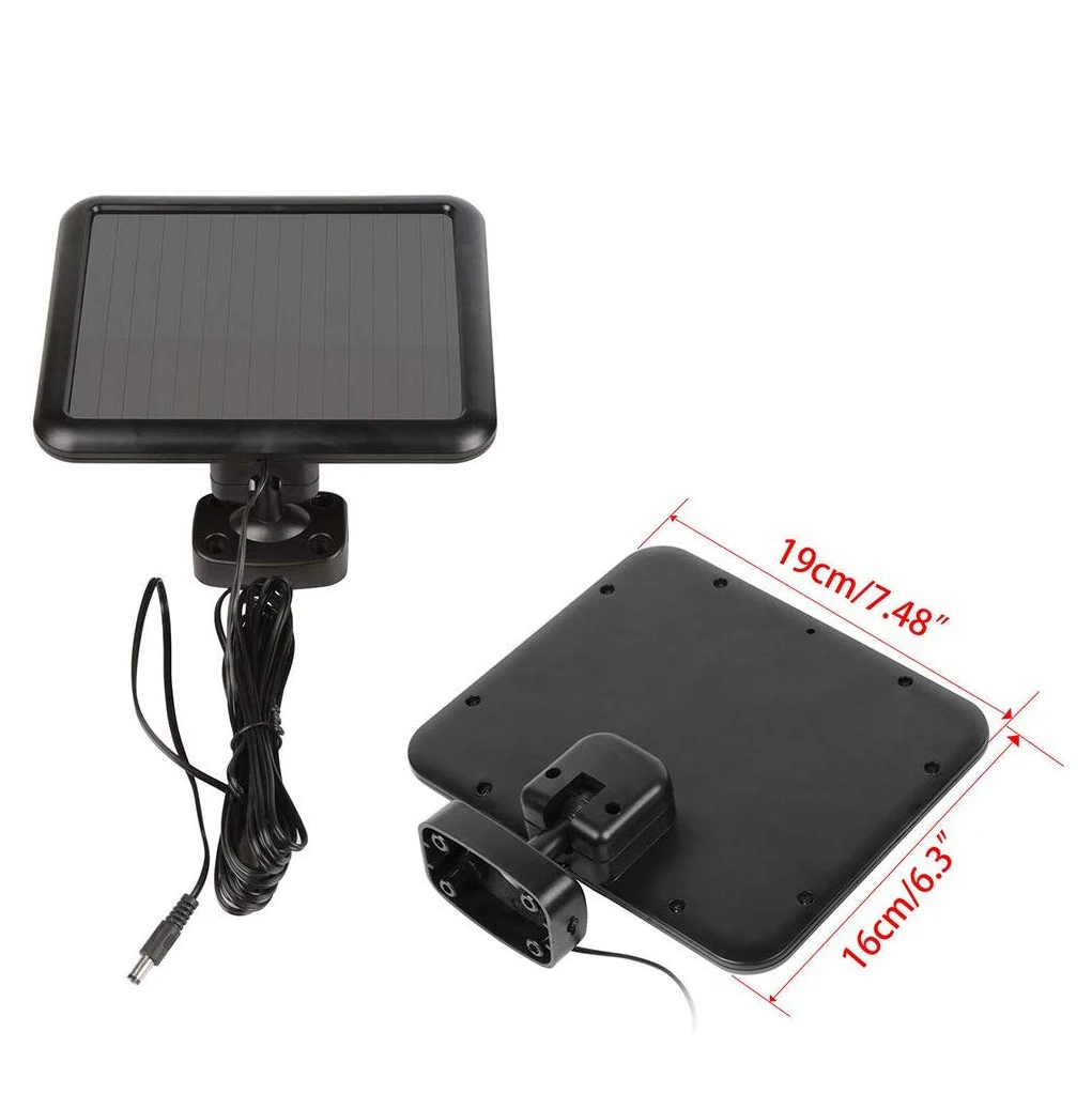 Sensor de Movimento de Energia Solar ao ar Livre Jardim Projector 100 Led Pir Segurança Luz Holofote Rua Paisagem Lâmpadas 60 - 4 Lâmpadas solares