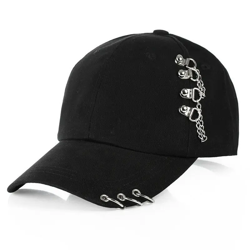 Fashion Baseball Cap With Rings Kpop Bts Snapback Trucker Hat Dad Women Men Adjustable Golf Ball Sport Casual Sun Cap
