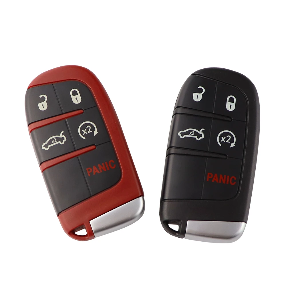 5 Button Remote Car Key Shell for Dodge Dart Challenger Charger Durango Journey Jeep Chrysler 300 key case,car key shell,key shell