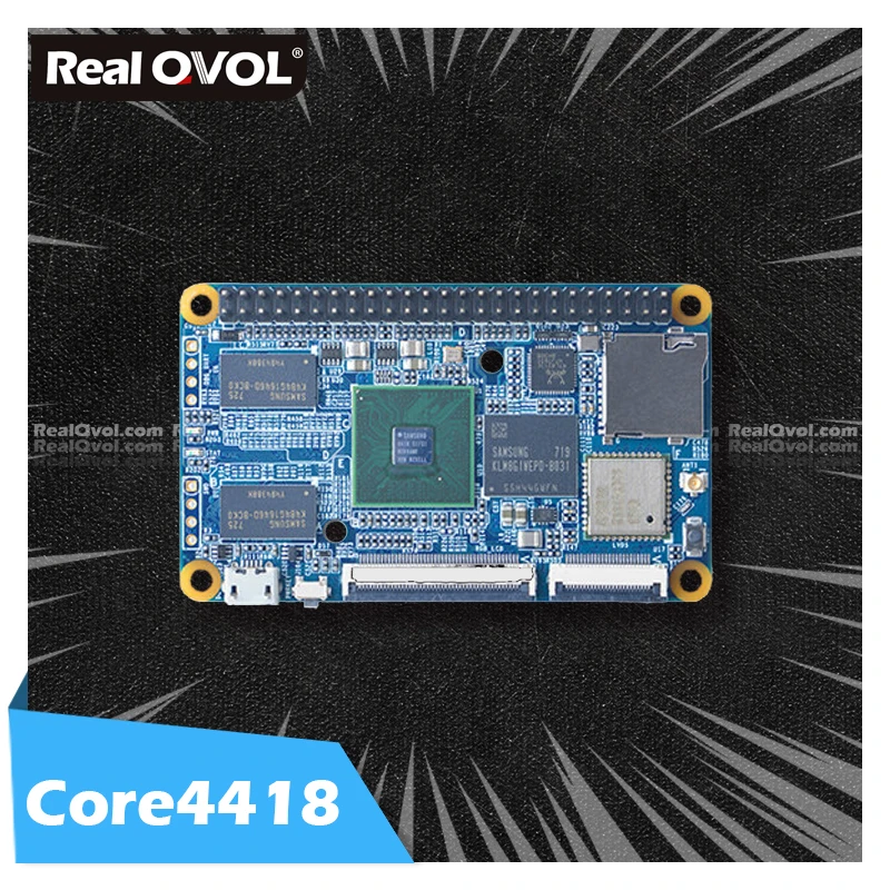 RealQvol FriendlyELEC Core4418 S5P4418  ھ A9  , ͸ ý, ޴ ġ, κ, IoT