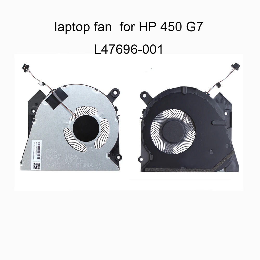 Ventilateur De Refroidissement Pour HP ProBook 450 G6 - Références L47695-001 / L47696-001, Neuf