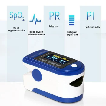 

Portable Fingertip Pulse Oximeter Finger Oximeters With OLED Display Heart Rate Spo2 PR Pulse Home Oximeter 4 Display Directions