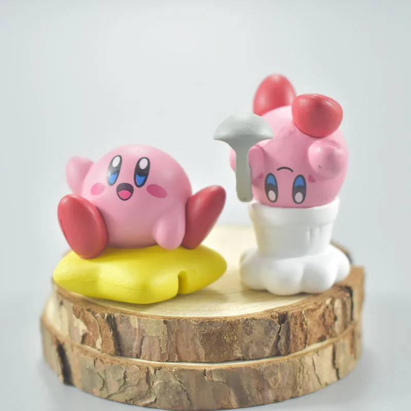 Фигурка аниме Kirby из ПВХ 6 шт. мульти типы игрушечная страна Поппо экшн фигурка