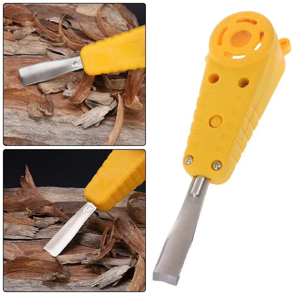 Electric Power Wood Carving Chisel Angle Grinder Carpentry Woodworking Tool