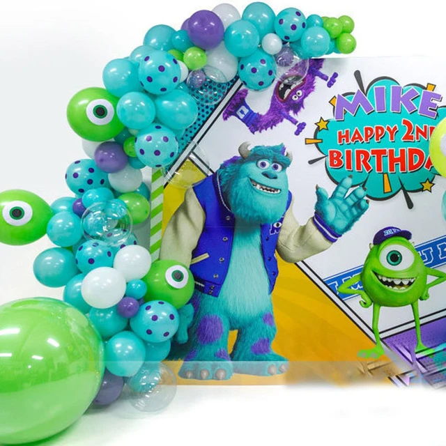 Cookie Monster 2nd Birthday Party Supplies Balloon Decorations 