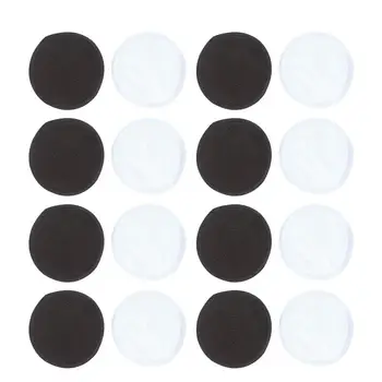

12PCS Cleaning Pads Double Layer Reuseble Makeup Removers Washing Pads Cleaning Puffs for Travel Women