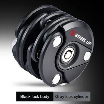 

Bike Lock Heavy Duty Anti-Theft Bicycle Chain Lock Folding Alloy Hamburger Shape Lock For Road Bike Hot