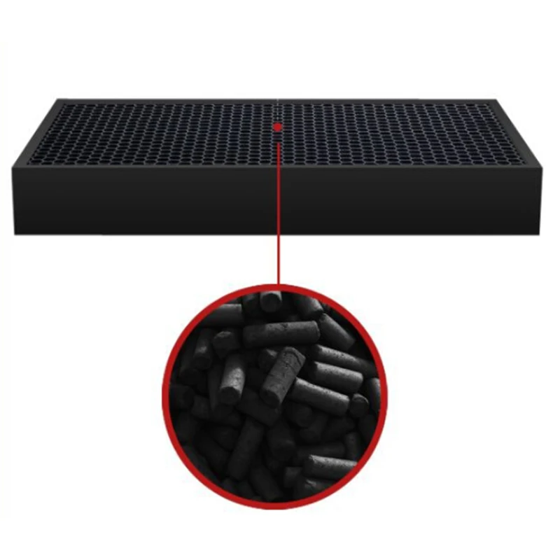 

1X Filter+1X Activated Carbon Filter For Sharp FU-P60S FU-888SV FU-4031NAS FU-P40S FU-888SV Tool Parts