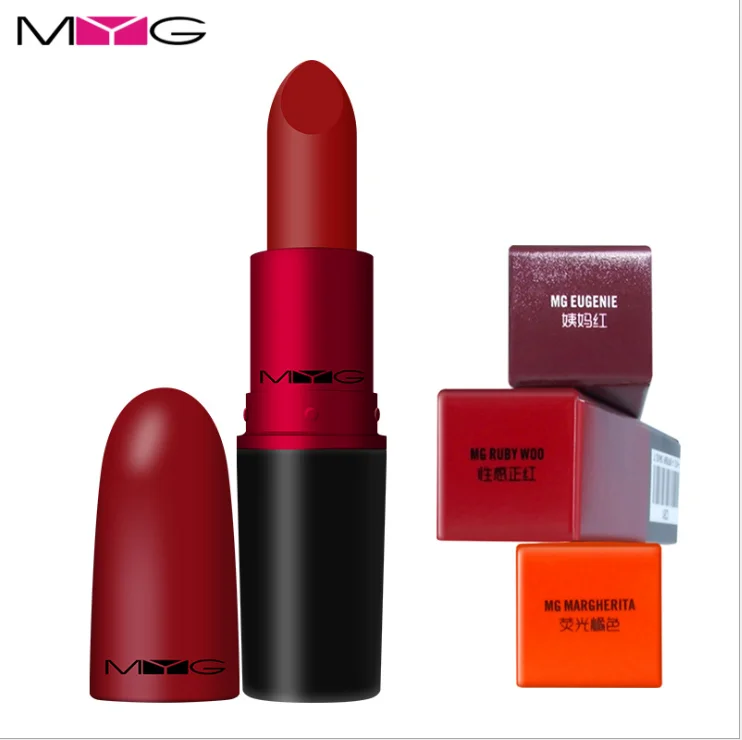 

Makeup Cosmetics 9 Colors velvet teddy nude Lipstick Waterproof Lips Long-Lasting Moist Lipstick Matte red Lipstick