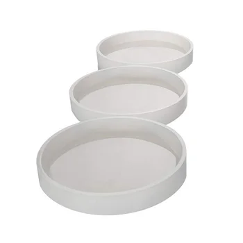 

3 Pack Big DIY Round Coaster Silicone Mold, Diameter 3.94 inch/10cm, Molds for Casting with Resin, Cement