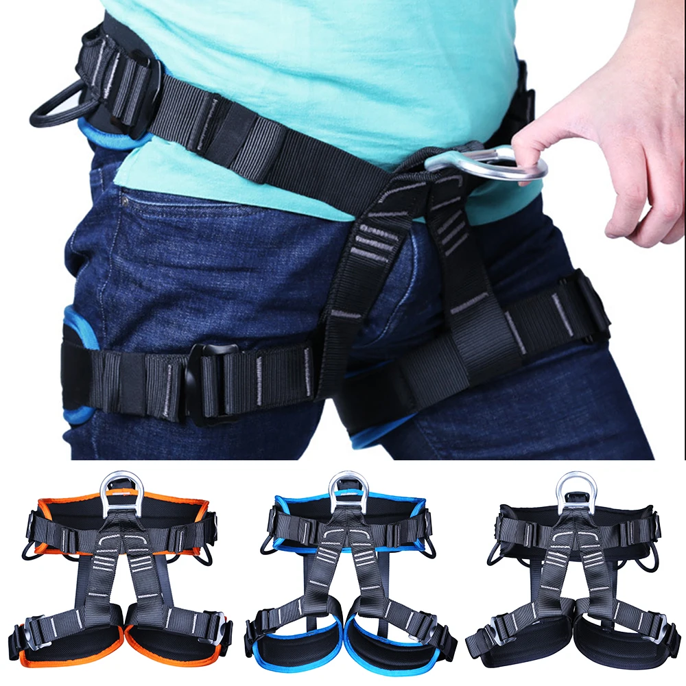

Climbing Harness Protection Safety Belt Rappelling Escalade Equipment Rock Falling Protection Safety Belt Rappelling Equipment