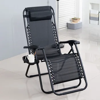 

Beach Chair Lunch Chair Reclining Chair Folding Chair Office Lunch Chair Back Chair Outdoor Leisure Home Luxury