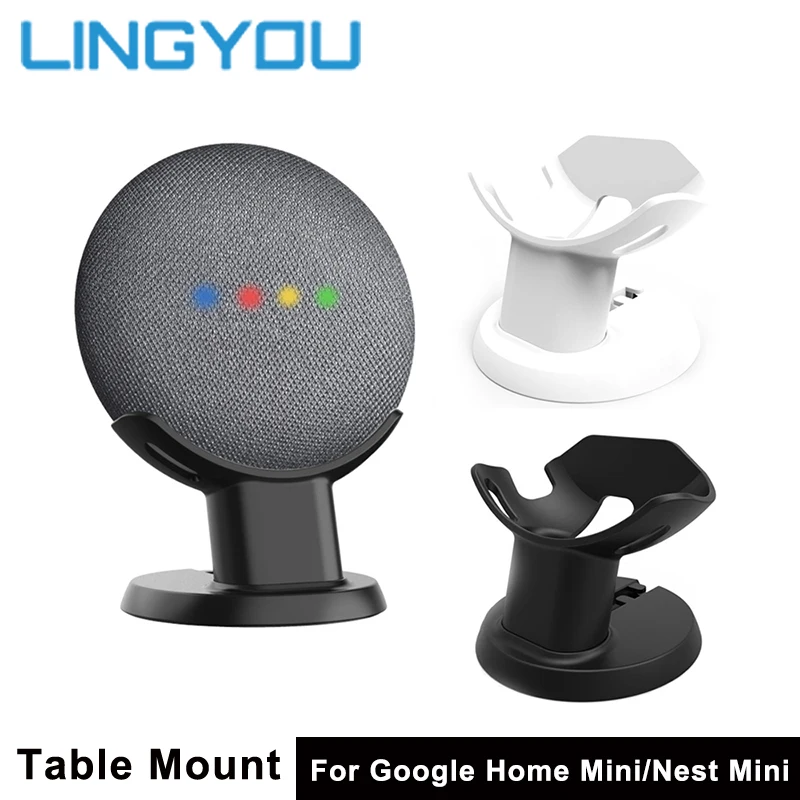Подставка для крепления LINGYOU Google Home Mini Nest держатель голосовых ассистентов
