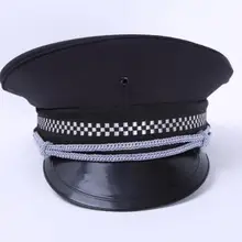 Шлем полиции армейский Козырек Кепка Униформа Восьмиугольные танцевальные костюмы Военные Шляпы матроса для вечерние для девочек coaplay Хэллоуин Рождество