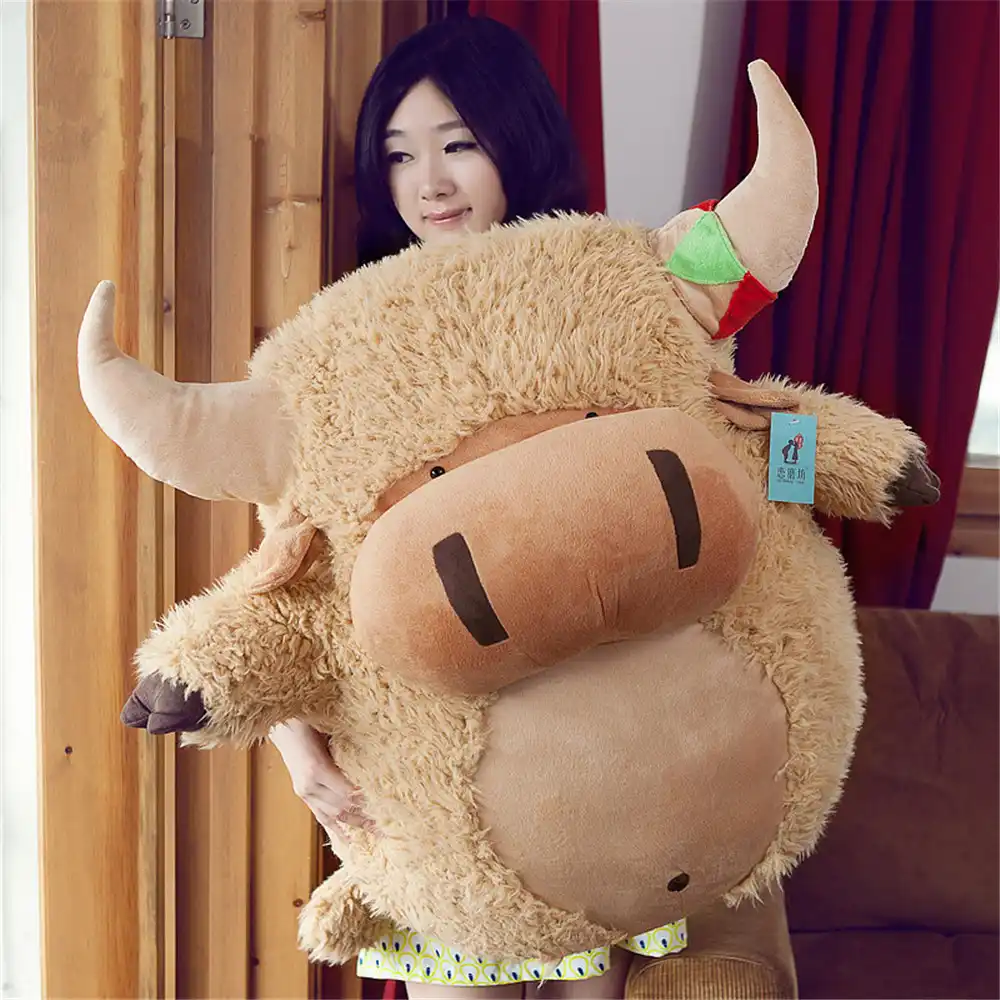 giant stuffed bull