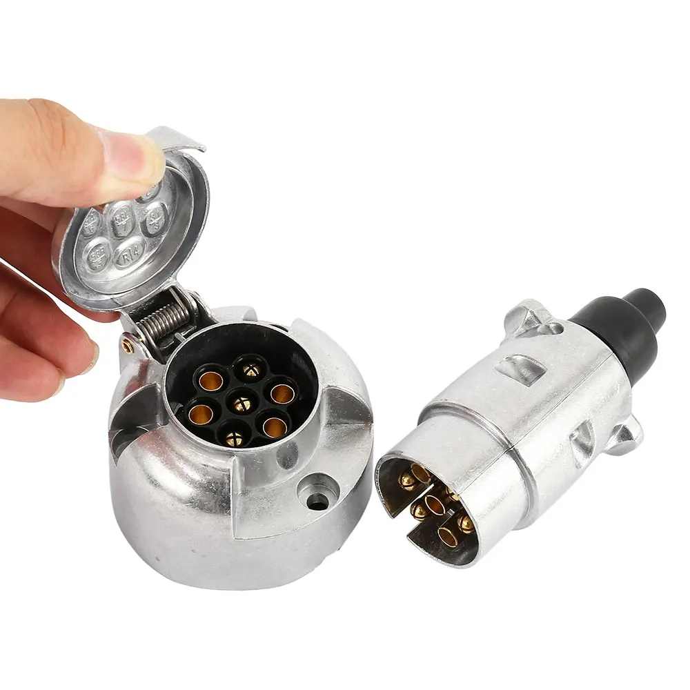 Разъем для прицепа 7Pin 12N тип разъем автомобильные аксессуары 7-ходовая