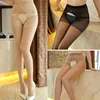 Sexy Open Crotch Tights Lingerie Nylon Silk Stockings for Women Lady Seamless Crotchless Pantyhose Collant Femme Dropshipping ► Photo 3/6